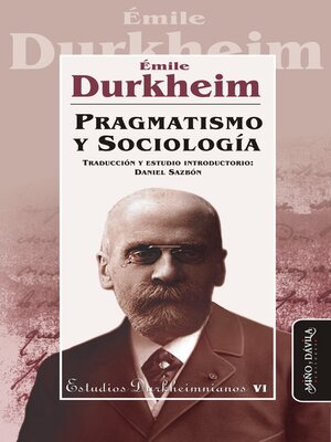 cover image of Pragmatismo y Sociología